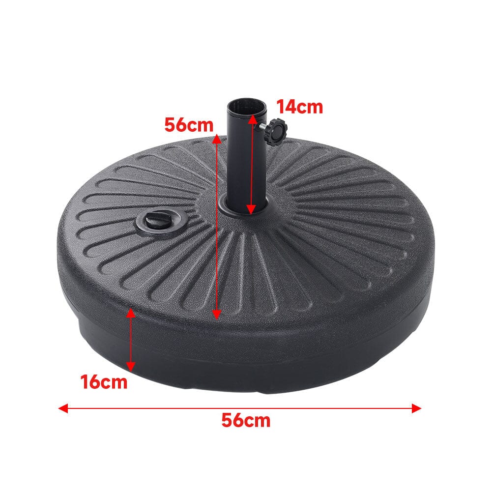 3M Sunshade Parasol Umbrella Easy Tilt for Outdoor Market Table Parasols Living and Home 