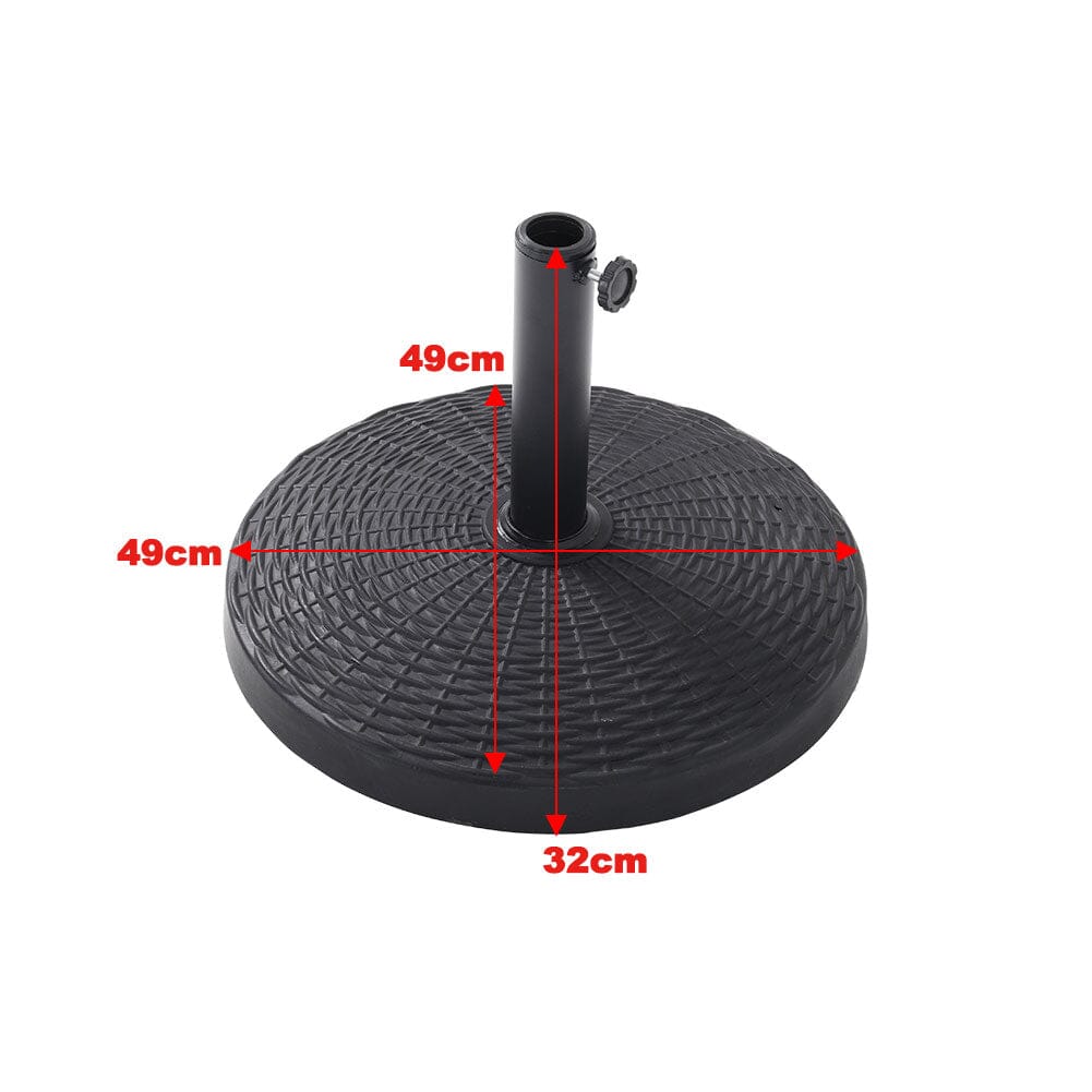 3M Sunshade Parasol Umbrella Easy Tilt for Outdoor Market Table Parasols Living and Home 